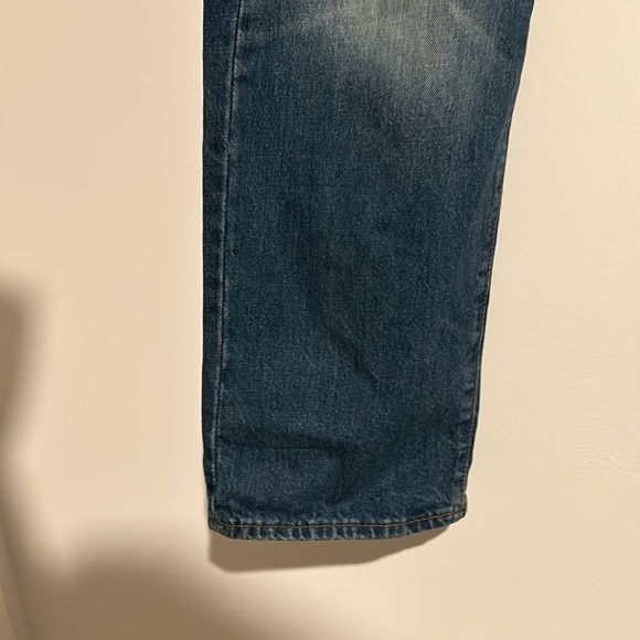 Gap 1969 40x32 lines on front lighter front of legs real nice style on these jea - Picture 5 of 7